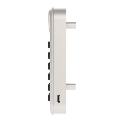 Fermeture de porte en verre clavier électronique casier-armoire avec code mot de passe et USB déverrouiller la façon