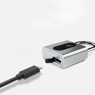 Déverrouilleur d'empreintes digitales de vélo Sécurité alliage de zinc Smart cadenas électronique étanche anti-vol