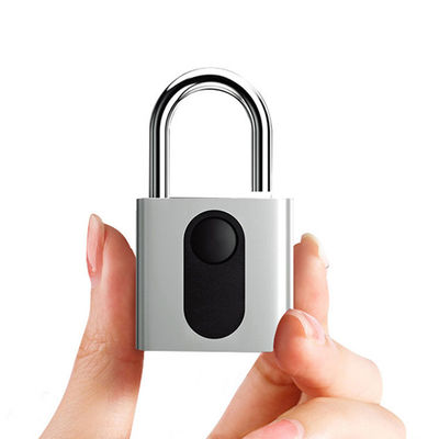 Déverrouilleur d'empreintes digitales de vélo Sécurité alliage de zinc Smart cadenas électronique étanche anti-vol