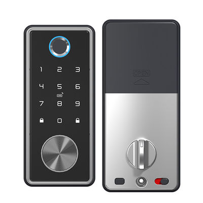 Fermeture intelligente en alliage de zinc noir bleu pour réseau WIFI Tuya APP Carte mémoire