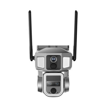 Système de caméra de réseau Wi-Fi IP sans fil extérieur 4MP avec vision nocturne et contrôle APP
