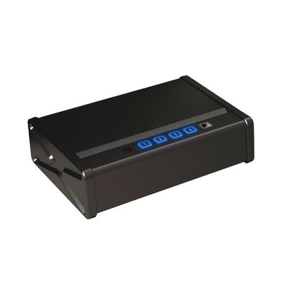 Mini-Safé numérique lourd code d'empreinte digitale clé déverrouillage de l'argent pistolet de sécurité pour le repose-tête de voiture