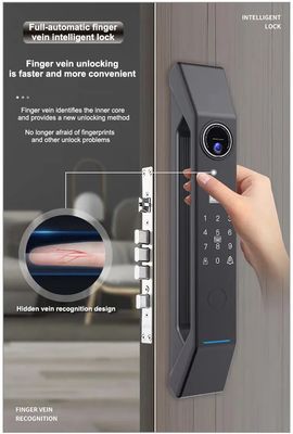 Fermeture de porte d'hôtel avec reconnaissance faciale 3D Déverrouillage à distance et contrôle APP entièrement automatique