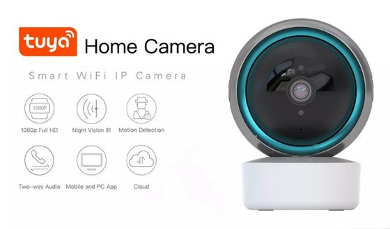 Caméra IP HD 1080P Tuya Smart Mini Caméra avec vision nocturne et conception sans fil magnétique