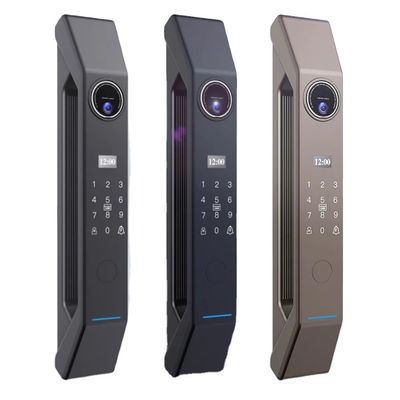 porte en acier de style tech Smart WiFi verrouillage avec le mot de passe de la veine du doigt et le contrôle APP