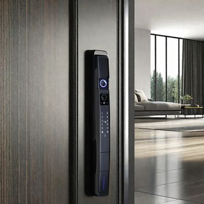 Découvrez la sécurité avancée TUYA Smart Door Lock avec reconnaissance faciale 3D et caméra