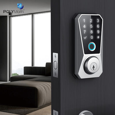 Facile d'installation WiFi Smart Lock à réinitialisation magnétique avec TUYApp et reconnaissance d'empreintes digitales
