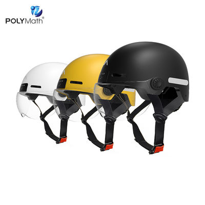 Fonction de cyclisme intelligent ABS EPSLENS PC Casque de coque pour caméra d'action de vélo HD 1080p