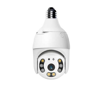360 degrés HD Surveillance PTZ Sécurité Wifi Caméra réseau Cctv pour ampoule intelligente