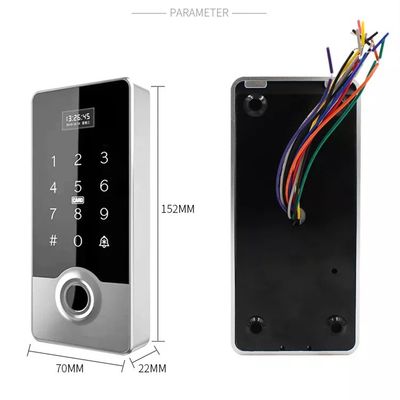 ≤ 0,5S Vitesse d'identification empreintes digitales mots de passe Carte IC et système de contrôle d'accès intelligent APP