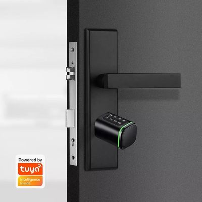 Épaisseur de la porte 35-45 mm Tuya App Déverrouilleur de porte électronique numérique intelligent cylindrique