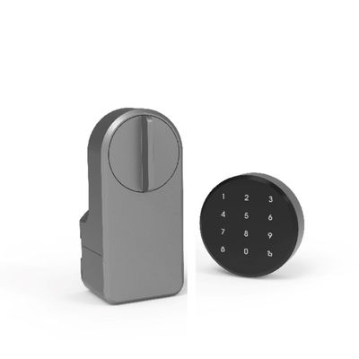 Fonction d'alarme Grise rétroactif Smart Knob verrouillage de porte pour Bluetooth passerelle et blocage