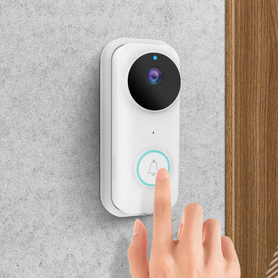 Facile à installer Wifi blanc 1080P vidéo système d'interphone de porte Facile à installer