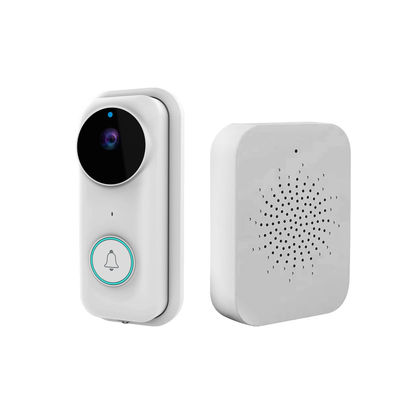 Facile à installer Wifi blanc 1080P vidéo système d'interphone de porte Facile à installer