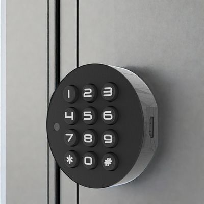 Réseau Blue Tooth Mini-empreintes digitales Armoires de salon pour l'alimentation directe par porte en bois