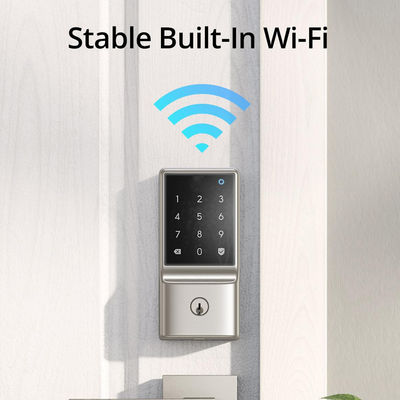 Fermeture de porte intelligente avec style minimaliste moderne et option de stockage de données sur carte mémoire
