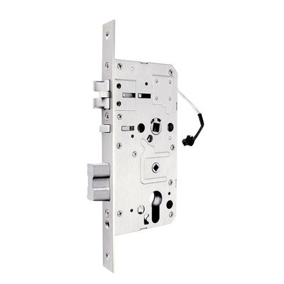 Serrures de porte de ménage Norme européenne EN12209 Moteur à l'intérieur plus rapide Double liaison Corps de serrure électrique