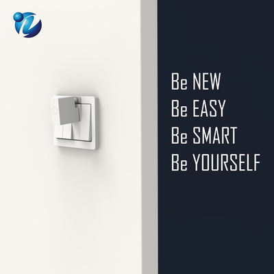 Contrôle de voix Alexa Blanc Tuya Smart Wifi Robot à doigts Appuyez sur tout le bouton Smart Switch Bouton pousseur Fingerbot