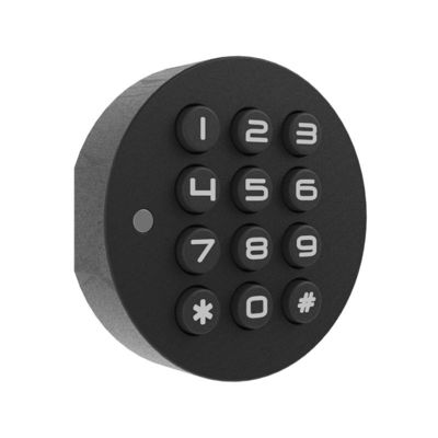 Fermeture de porte d'empreinte digitale avec 2 modes de fonctionnement et logo personnalisé