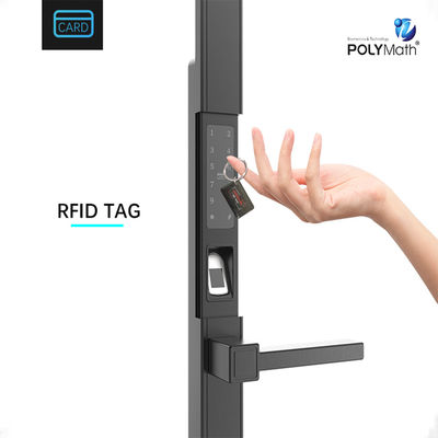 Fermeture de porte intelligente en aluminium avec télécommande et capteur programmable imperméable