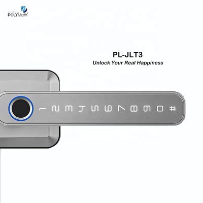 Application WiFi Porte intelligente Verrouillage électronique avec poignée d'empreinte digitale Verrouillage imperméable à l'eau Tuya TT