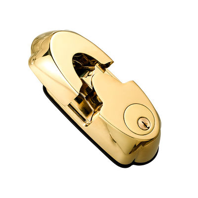 Porte en bois haute sécurité couleur or étanche coulissante Smart porte de verrouillage d'empreintes digitales 42,1 * 35,6 * 51,5 cm
