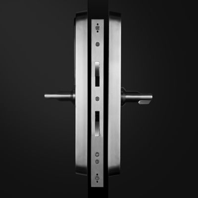 Réseau de dents bleues Porte en bois Smart Lock Impression digitale Cap mot de passe Déverrouillage numérique Smart Porte verrouillage Pour la porte