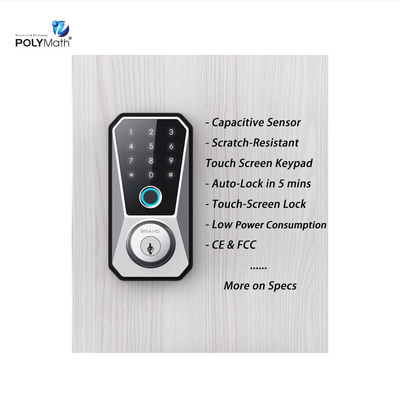 Zinc Alloy La dernière recharge USB Biochimique empreinte digitale Mot de passe Porte Smart Fermeture de porte