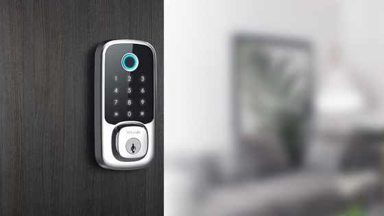 Porte en acier clavier électronique serrures intelligentes Fermeture fermée avec alliage de zinc par POLYMATH America