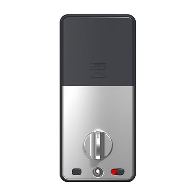 Fermeture de porte intelligente multifonctionnelle Sliver avec fonction de mot de passe et de carte d'empreinte digitale
