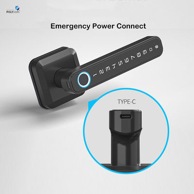 PL-JLT3 Fichier Wifi d'empreinte digitale et levier de clavier numérique pour la sécurité des portes d'entrée