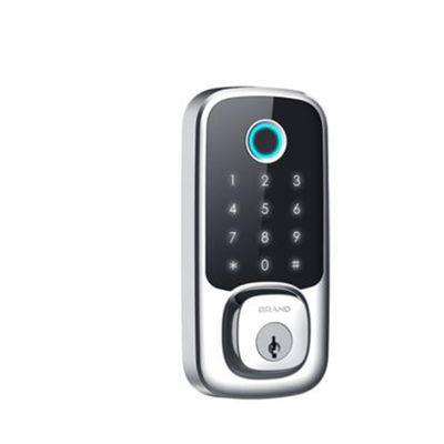 Fermeture de porte extérieure à empreinte digitale avec clé de sécurité intelligente et fonctionnalité de carte mémoire