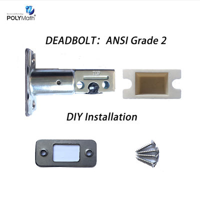 Porte en acier inoxydable Smart Deadbolt verrouillage Wifi numérique avant sans clé pour la maison App Tuya