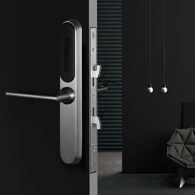 Fermeture de porte en verre à empreinte digitale biométrique en acier inoxydable étanche pour portes coulissantes