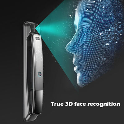 Sécurité améliorée 3D reconnaissance faciale Smart Door Lock avec caméra et connectivité Wifi