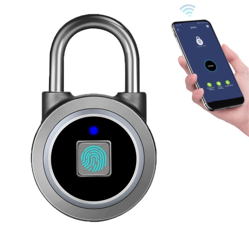 Interface USB Appareil électrique Serrure numérique avec App Smart Lock FB50 Pad Lock Impression digitale