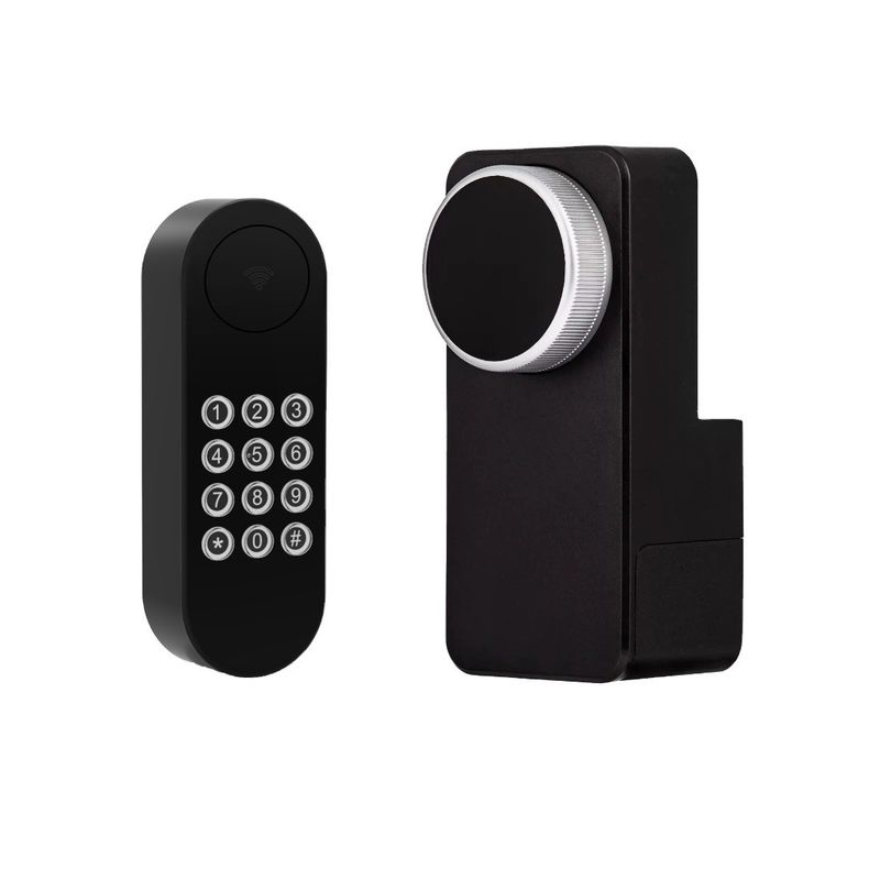 Tuya Smart Cylinder Door Lock Bluetooth Entrée numérique sans clé pour les hôtels et les maisons