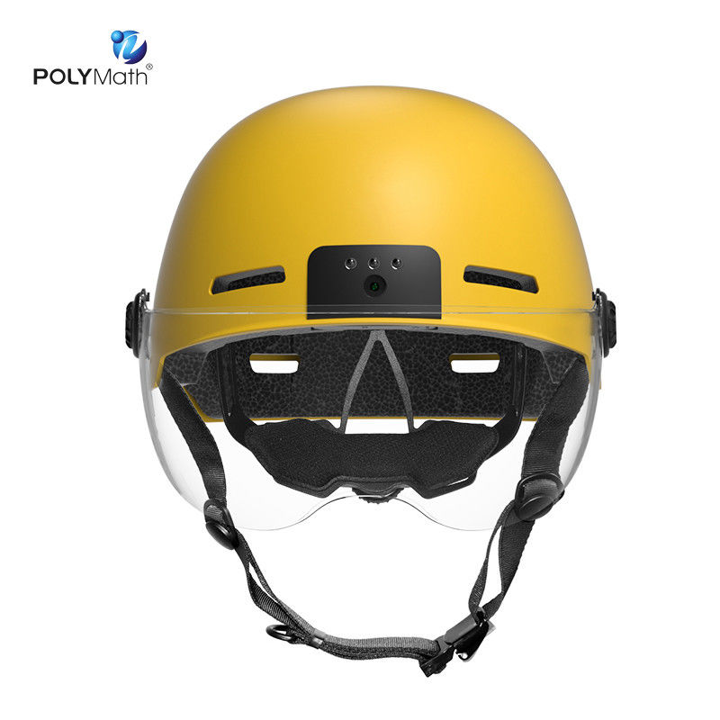 Fonction de cyclisme intelligent ABS EPSLENS PC Casque de coque pour caméra d'action de vélo HD 1080p