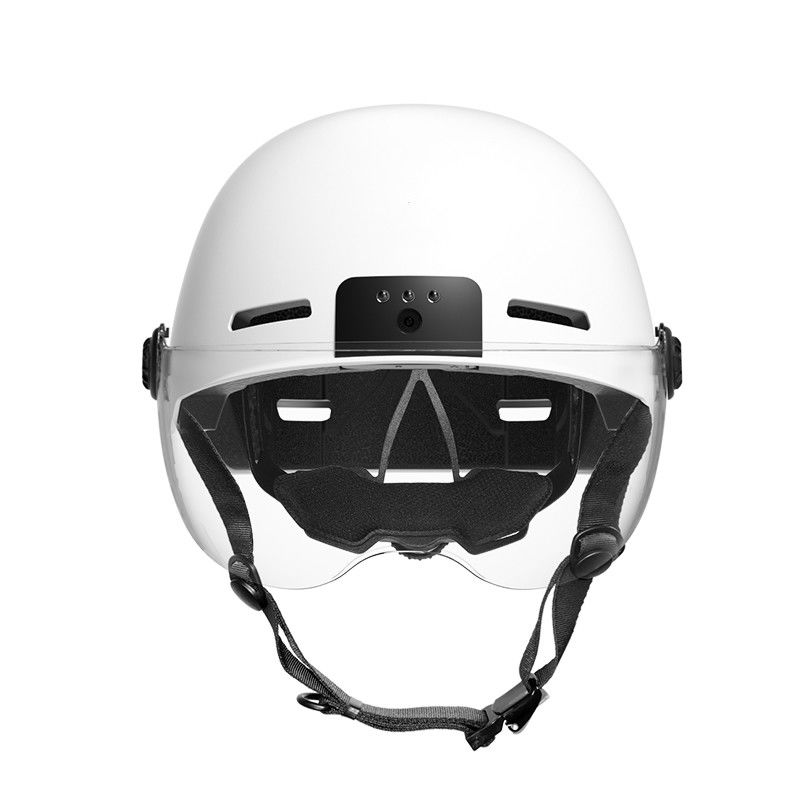 Voltage et courant de charge 5V-2A Casque de vélo intelligent 1080P HD avec caméra