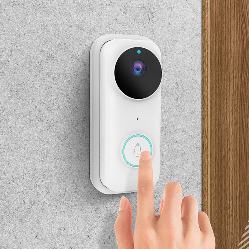 Facile à installer Wifi blanc 1080P vidéo système d'interphone de porte Facile à installer
