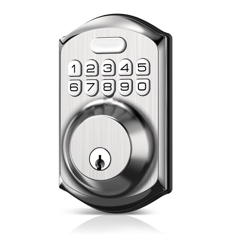 Concurrentiel maison Tuya électrique empreinte digitale porte sans clé poignée Smartlife ensemble de serrure de porte