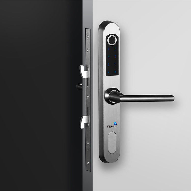 Gestion de la sécurité WiFi code PIN Digital empreinte digitale Fermeture de porte intelligente en acier inoxydable pour appartement hôtelier