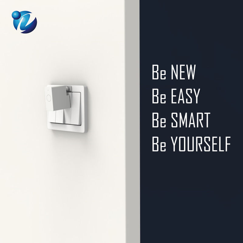 Contrôle de voix Alexa Blanc Tuya Smart Wifi Robot à doigts Appuyez sur tout le bouton Smart Switch Bouton pousseur Fingerbot