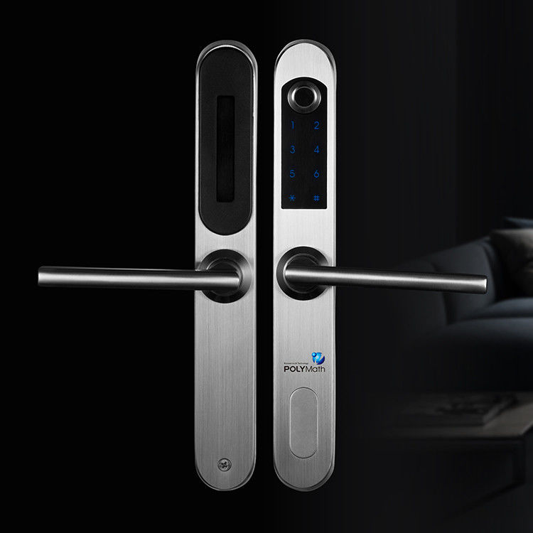 Fermeture de porte en métal Wifi Carte intelligente Code numérique d'empreinte digitale Fermeture de porte pour appartement hôtel Airbnb