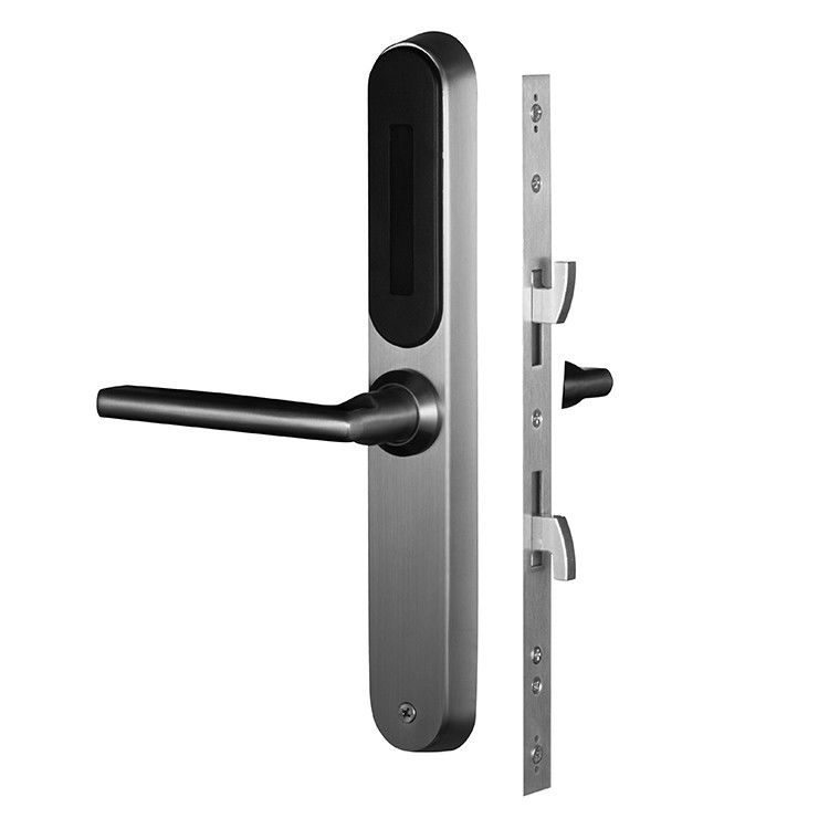 Réseau de dents bleues Porte en bois Smart Lock Impression digitale Cap mot de passe Déverrouillage numérique Smart Porte verrouillage Pour la porte