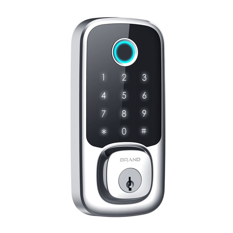 Porte en acier clavier électronique serrures intelligentes Fermeture fermée avec alliage de zinc par POLYMATH America